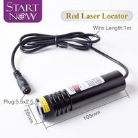 Module laser rouge réglable 26*105 étanche 130mW 5V, localisateur de faisceau laser vert pour machine de découpe de pierre