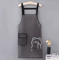 Tablier pour femmes nouveau Style haute apparence été mince tablier résistant à la saleté mignon style japonais imperméable à l'huile tablier
