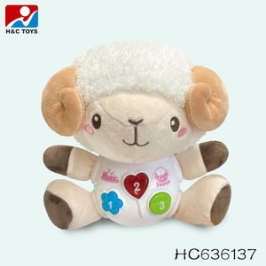 Giocattolo di Peluche Calmante per Neonati, Morbidi Animali di Cotone Carini con Corda Musicale, Giocattoli di Peluche Imbottiti - Product Image 6