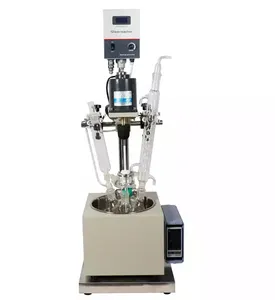 Customized Economical Chemical Lab Equipment Jacketed Glass Reaction