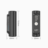 WOLFUN 3 in 1 Power Bank Mini Portabel Magnetik Nirkabel 3000mAh Baterai Li-Polymer dengan Pengisian Cepat untuk iPhone & Android