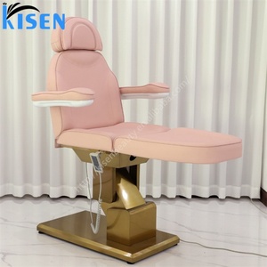 KISEN <b>Lash</b> Beauty <b>Bed</b> Luxury Eyelash <b>Bed</b> Beauty Salon Furniture 3/4 Motor Electric Beauty Chair Facial Massage <b>Table</b> <b>Bed</b> - Product Image 2