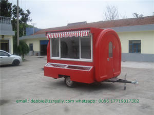 Chine Offre Spéciale mobile remorque de nourriture chat de nourriture remorque de nourriture personnalisée avec vitrine d'affichage - Product Image 3