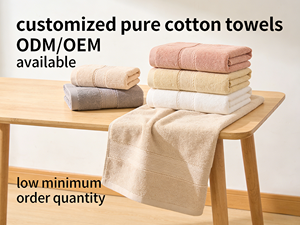 Juego de Toallas de Baño de Hotel 100% Algodón, Extra Suaves y Altamente Absorbentes, Blancas, Venta al Por Mayor para Hoteles de Cinco Estrellas y Spas, Logotipo Personalizado OEM - Product Image 4