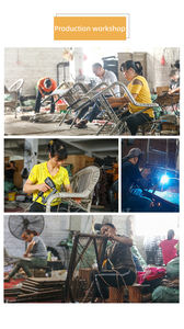 Outdoor <strong>Patio</strong> Family Leisure Alloy Woven Rattan Sofa Chair <strong>Set</strong> with Table - Custom Wholesale Garden Furniture - Product Image 5