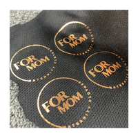Étiquettes Personnalisées Thermocollantes Sans Étiquette pour Col Transfert Thermique pour T-Shirts
