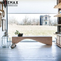 WISEMAX – chaise longue nordique créative, meuble de salon de haute qualité, banc de maison moderne, chaise de banc en bois