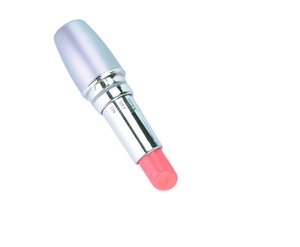 Dildo Vibrator Silikon Berbentuk Lipstik, Dildo Getar