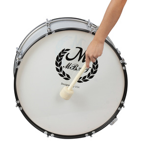 Accessoires de percussion tête de feutre en bois à long manche armée tambour marteau grand bâton de tambour performance de fanfare - Product Image 2