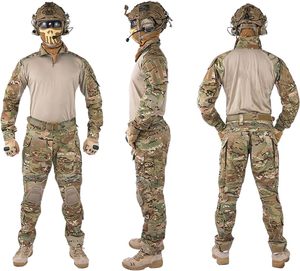 Atacado Jaqueta Calça ACU BDU Combate Tático Uniforme G3 Calças Camuflagem Uniforme - Product Image 6