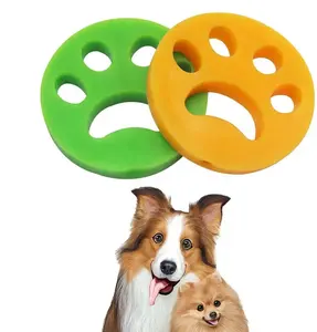 Hochwertige 2er Pack umwelt freundliche Silikon kleidung und Tierfellent ferner Effizienter Haar fänger für Wäsche waschmaschinen - Product Image 1