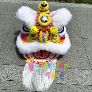 Hecho vendido en línea a precios mayoristas Hecho en China Productos individuales de alta calidad con múltiples opciones de color cabezas de danza del <span class=keywords><strong>león</strong></span> - Product Image 5