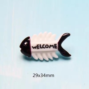 Breloques Slime en résine d'animaux de mer à dos <span class=keywords><strong>plat</strong></span> de couleur mignonne pour les enfants pour jouer ou des souvenirs inspirés par l'océan - Product Image 2