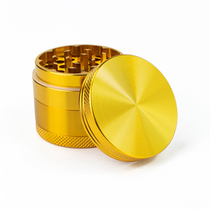 63 mm Customized Black Zinc Aluminum Alloy Tobacco <b>Grinder</b> 4 Part Large <b>Herb</b> <b>Grinder</b> - Product Image 6