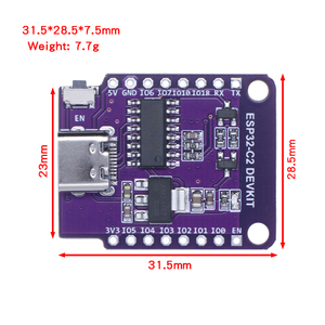 Wemos D1 Mini <span class=keywords><strong>ESP8266</strong></span> ESP32 ESP32-C2 ESPC2-12 devkit nối tiếp Wifi + BT CH340G esp8684 mô-đun bảng phát triển - Product Image 5