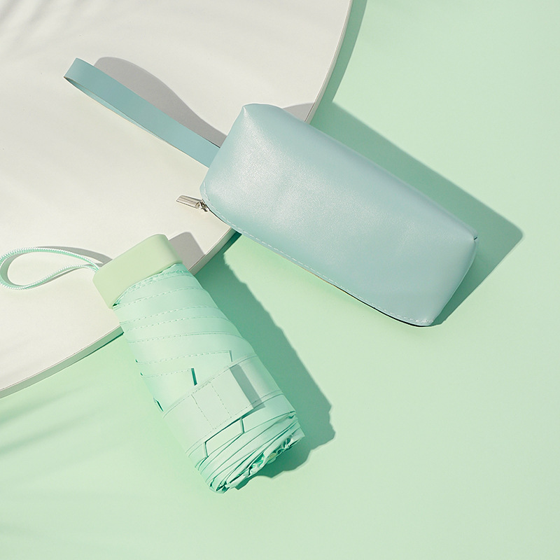 sac zippé en cuir-vert menthe