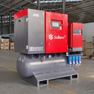 Compresseur d'air rotatif silencieux 4-en-1 à économie d'énergie 11 kW 15 CV 10 bars - Product Image 2