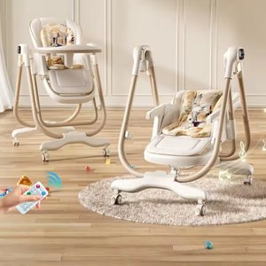 Foldable Electric Baby High Chair for <strong>Infants</strong> 3 in 1 Non-Toxic Feeding Chair for <strong>Toddler</strong> Home Small Space - Product Image 6