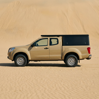 Carcasa de Aluminio para Camping para Nissan Navara 2024+ Facelift D23 Frontier Hardtop - Impermeable, con Cierre, Instalación sin Perforación
