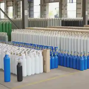 Manufacturer Shipped 5l Oxygen Nitrogen Argon Carbon Dioxide Bottle Tank Industrial Gas Cylinder Empty Cylinder Cylinder Size