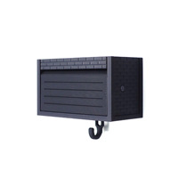 Porte-clés mural moderne en plastique Fantasy Garage – Boîte de rangement pour entrée, couloir, bureau, cuisine – Support pour clés