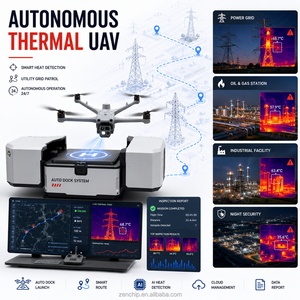 MATRICE 4TD Dron Térmico Autónomo con Estación de Acoplamiento 4TD para Inspección Nocturna y Monitoreo de Redes Eléctricas, Instalaciones de Petróleo y Gas - Product Image 1