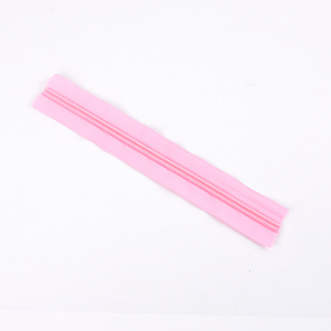 Bán buôn nylon dây kéo băng PURSE may phần cứng làm cho tất cả các màu hồng #5 dây kéo băng - Product Image 5