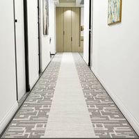 Modern Style Thick Abstract Nylon Polyester Runner Rugs Washable Carpet Rolls for Home Hotel Banquet Hall