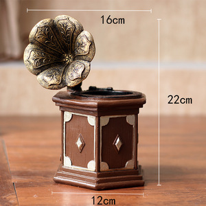 Vintage Gramophone Pen Holder Square Shape Other <b>Desk</b> Decor <b>Office</b> Supply Storage Organizer - Product Image 5