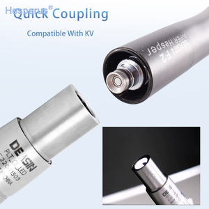 Nouvelle pièce à main dentaire DEASIN à LED et fibre optique, tête de couple haute vitesse, turbine à air, roulement en céramique, outil dentaire pour coupleur NSK - Product Image 6