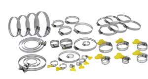 Đục Lỗ Ban nhạc với hàn có thể điều chỉnh cap Heavy Duty cường độ cao mô-men xoắn cao Ống Mỹ Hose Clamp - Product Image 6