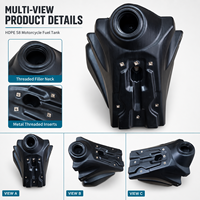 Réservoir de carburant pour moto LINDA S8 7L HDPE, remplacement pour Yamaha Dirt Bike Motocross Enduro Off-Road, nouvelle qualité supérieure, garantie 1 an