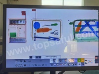 TS-6040 Colis Scanner de Bagages de rayon X pour L'aéroport Bagages D'inspection de Sécurité