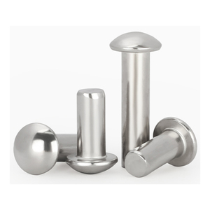 Đinh Tán Đầu Nấm A4 ANSI AISI 304 316 316L A2 Bằng Thép Không Gỉ Đế Quốc Hệ Mét DIN674 - Product Image 4