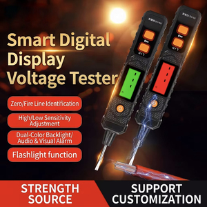 Mini voltmètre numérique sans contact, testeur de tension, écran LCD, 1000V, IP65, pour usage électricien - Product Image 5