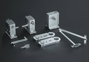 Ouvre-fenêtre manuel à bras courbé pour fenêtre coulissante, pour évacuation de fumée, mécanisme d'ouverture de fenêtre manuel - Product Image 2