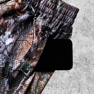 Pantalones Cortos Deportivos para Hombre de Alta Calidad, Estampado Retro Camuflado, Serigrafía, Malla de Poliéster/Algodón, Logotipo Personalizado en la Parte Delantera, Transpirables y Ecológicos - Product Image 5