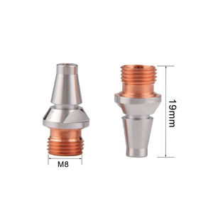 Nueva Boquilla de Fibra Láser 3D Prima Cromada M8 Cilindro/Cono 2.0 2.5mm <span class=keywords><strong>Punta</strong></span> 485.73.452 485.73.453 Larga Vida Útil 1030-1080nm Láser - Product Image 2