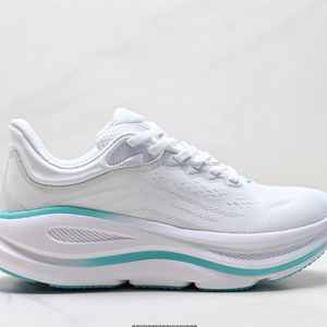 Chaussures de marche en maille blanche ONE, légères, à lacets, décontractées, Bondi 9, pour hommes et femmes - Product Image 6