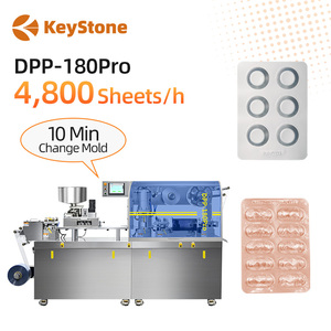 เครื่องบรรจุแคปซูลอัตโนมัติ DPP แบบแผงพลาสติก 6 เม็ด สำหรับบรรจุยาเม็ด ยาแคปซูล - Product Image 1