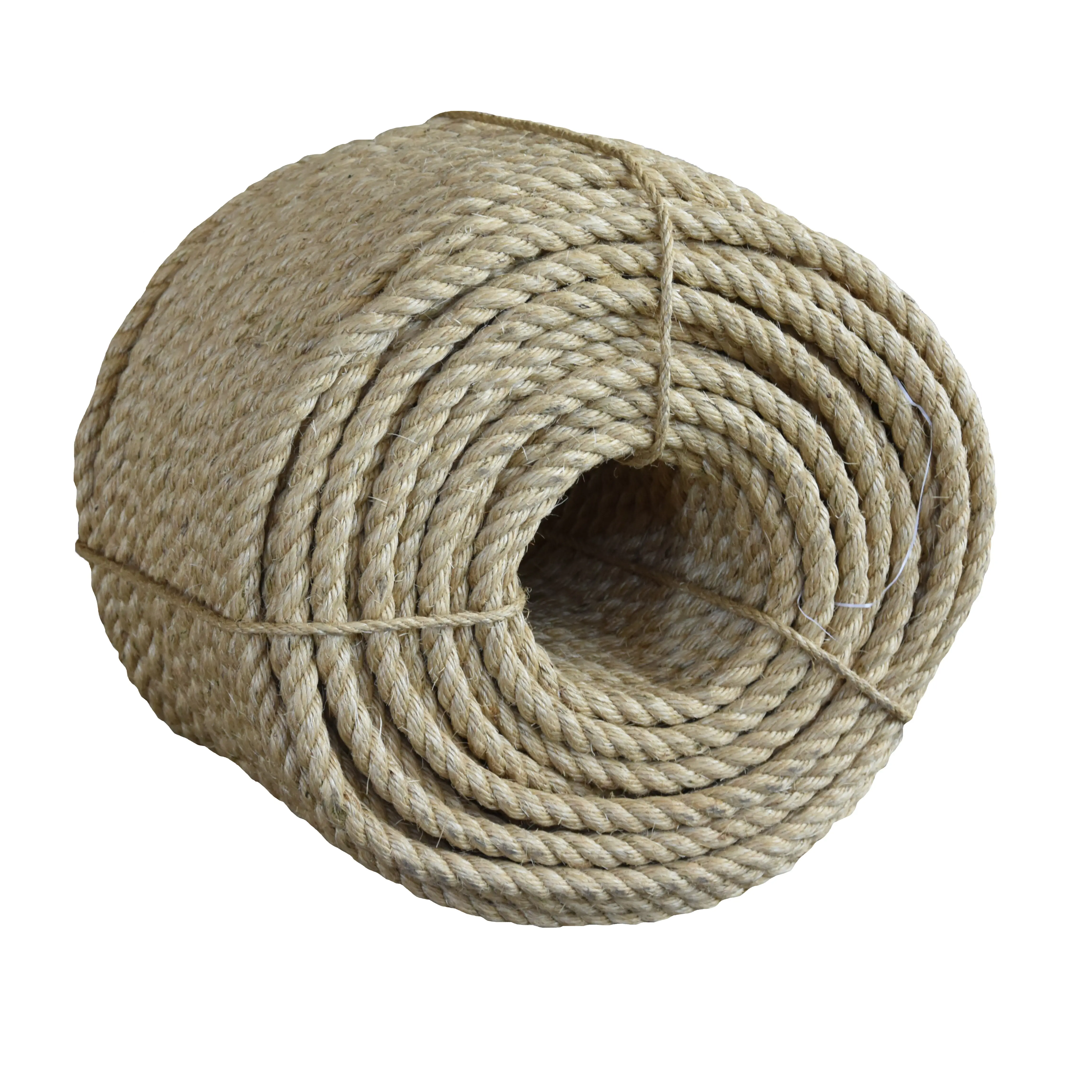 Customized Twisted Manila Rope Natural Jute Twine brown sisal rope