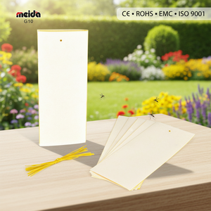 Meida Bandes Adhésives Anti-Mouches Solides Non Toxiques Super Collantes pour Intérieur, Cuisine, Extérieur, Jardin, Contrôle des Nuisibles, Zhejiang - Product Image 1