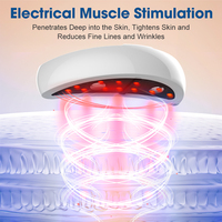 Contrôle de la synchronisation par micro-courant sans fil LED thérapie par lumière rouge masseur oculaire cible les rides et les cernes