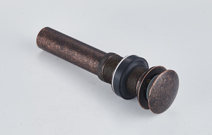 Accesorios para Desagüe de Lavabo de Baño, Color Bronce, con <span class=keywords><strong>Tubo</strong></span> de Desagüe Extendido - Product Image 2