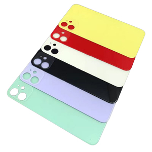 Pour Iphone Xr arrière en verre pour Iphone 11 boîtier arrière en verre grand trou pour Iphone <span class=keywords><strong>12</strong></span> Mini <span class=keywords><strong>12</strong></span> <span class=keywords><strong>Pro</strong></span> <span class=keywords><strong>Max</strong></span> boîtier arrière en verre - Product Image 1