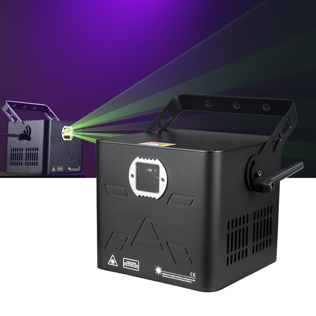 5w Wedding Dj Lazer Light Rgb Laser Animation Machine Laser Light Show for Wedding Control Dmx512 Ilda for Night Club Ktv