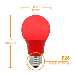 หลอดไฟ LED เปลี่ยนสีได้ 3 สี ป้องกันแสงสีฟ้า ช่วยให้นอนหลับสบาย แสงสีเหลืองอำพันอบอุ่น หลอดไฟสำหรับใช้ในบ้าน - Product Image 2