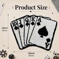 Tapis graphique streetwear style hip-hop, tapis moelleux antidérapant lavable en machine pour chambre, dortoir, ou man cave