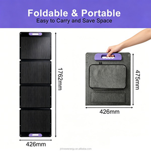 JNH 120W PERC Rigid <b>Solar</b> <b>Panel</b> 31V 23% Efficiency for 600W System Home & Rooftop Use Black CE/FCC/ROHS for - Product Image 6