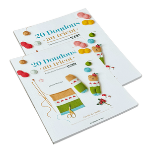 Tùy chỉnh tự xuất bản in theo yêu cầu cuốn sách Làm Thế Nào Để cuốn sách giấy trở lại Crochet hướng dẫn softcover cuốn sách dịch vụ in ấn - Product Image 1